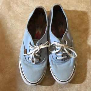 Light Blue Leyla Vans